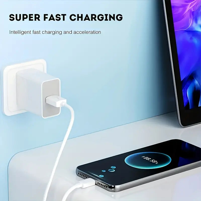 Câble de charge rapide USB vers Type-C (2 m/10 m)