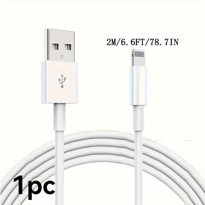 Câble de charge rapide USB vers Lightning de 2 m