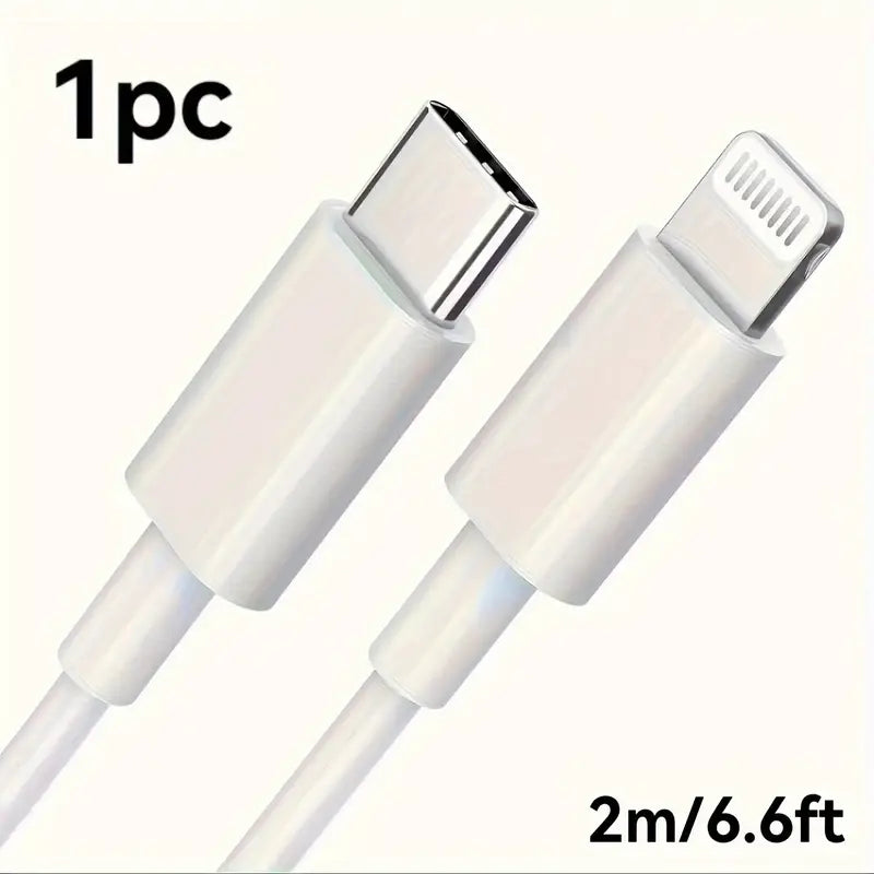 Câble USB C vers Lightning de 2 m