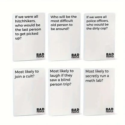 Bad People Party Board Game