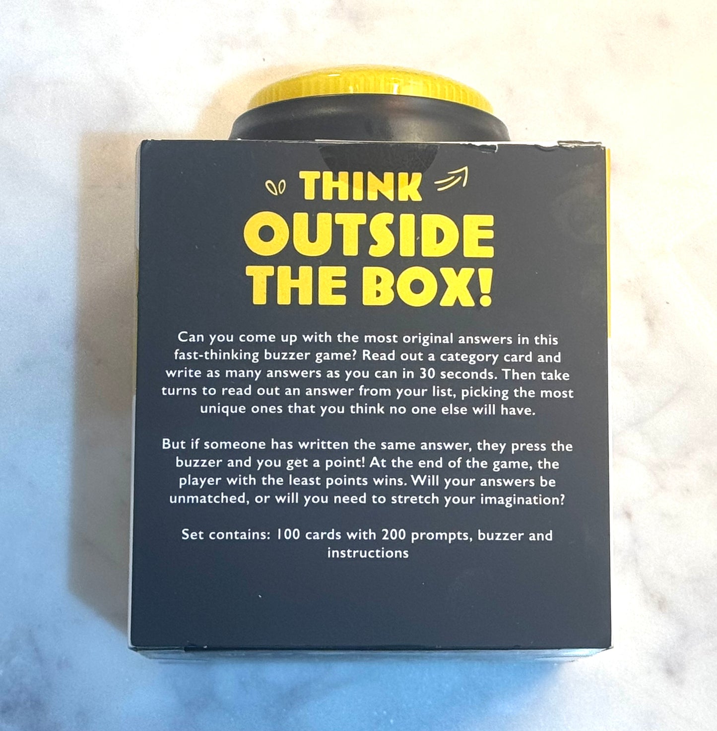 Think Outside of the Box Puzzle Game