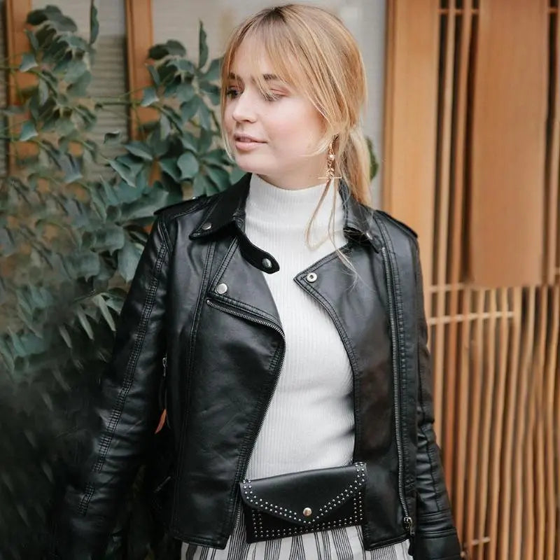 Ceinture porte-monnaie à rivets