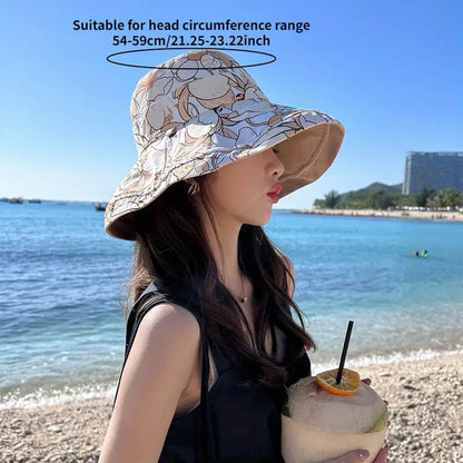 Reversible Wide Brim Sun Hat