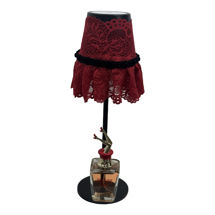 Legs & Lace perfume bottle lamp (rechargeable)