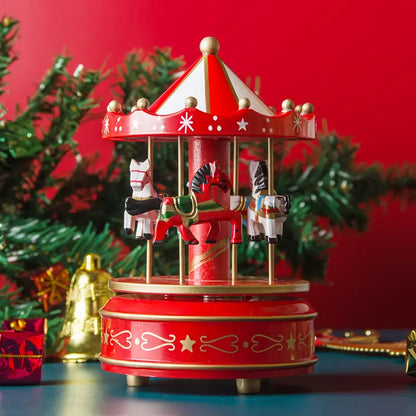 Plastic Carousel Music Box