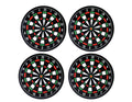 Dessous de verre pour cible de fléchettes (lot de 4)