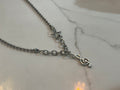 Collier note de musique - Argent