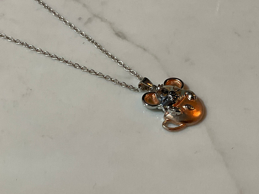 Koala in teacup Necklace