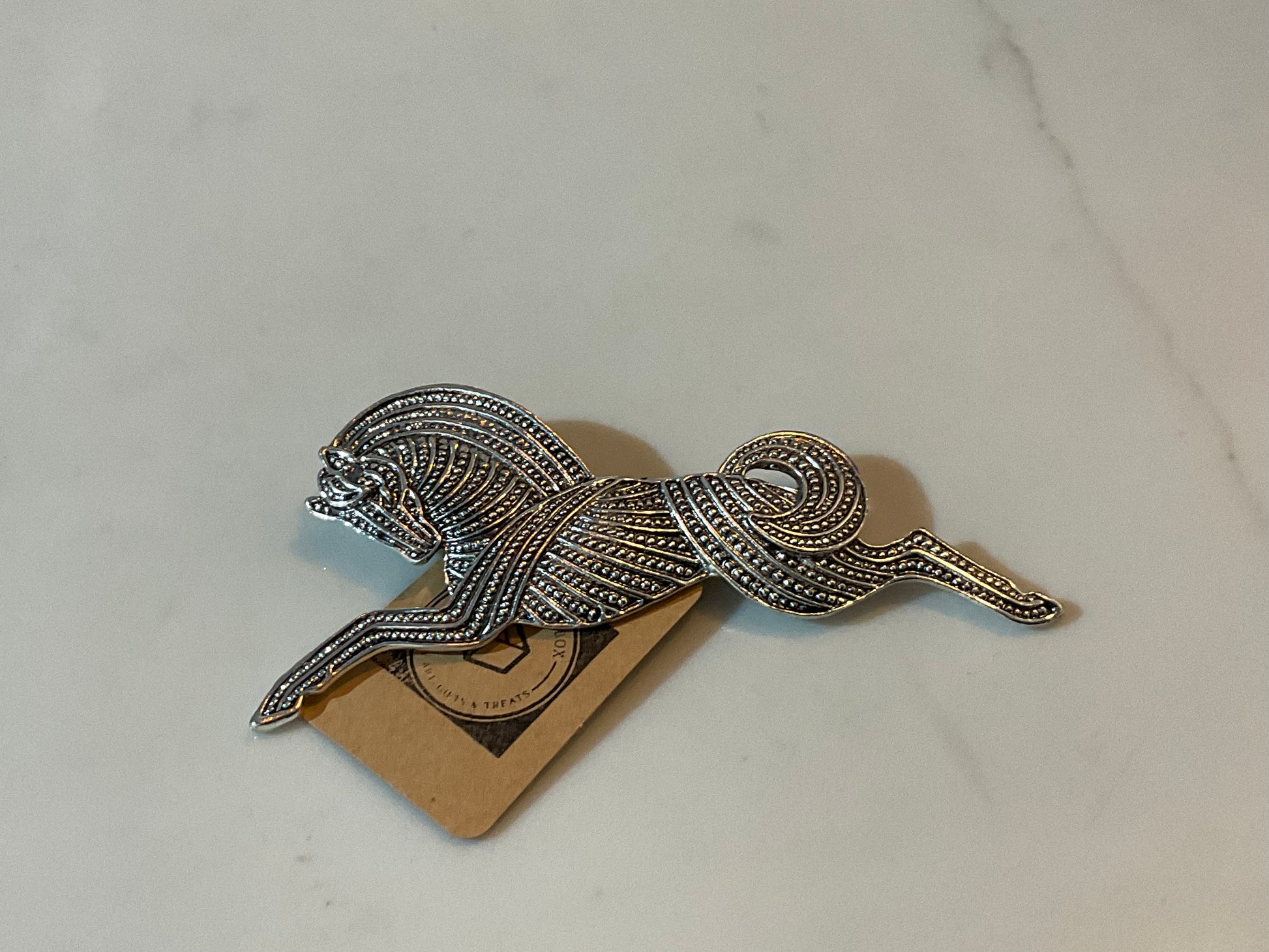 Broche Cheval en Argent