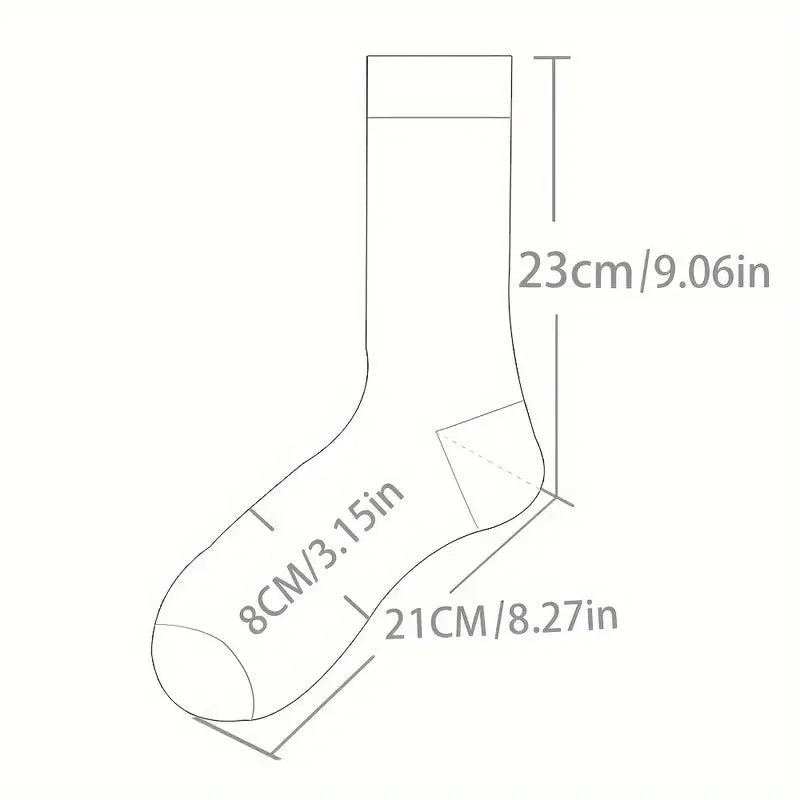 Chaussettes de golf vertes de dessin animé