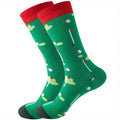 Cartoon Green Golf socks