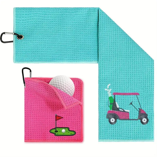 Golf 2 Pcs Microfibre Towel