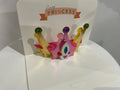 Carte de vœux pop-up 3D - Princesse