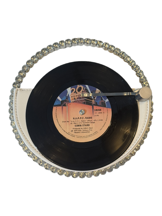 Pochette en cristal pour tourne-disque