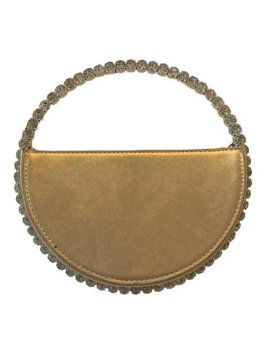 Pochette en cristal brodée de chat