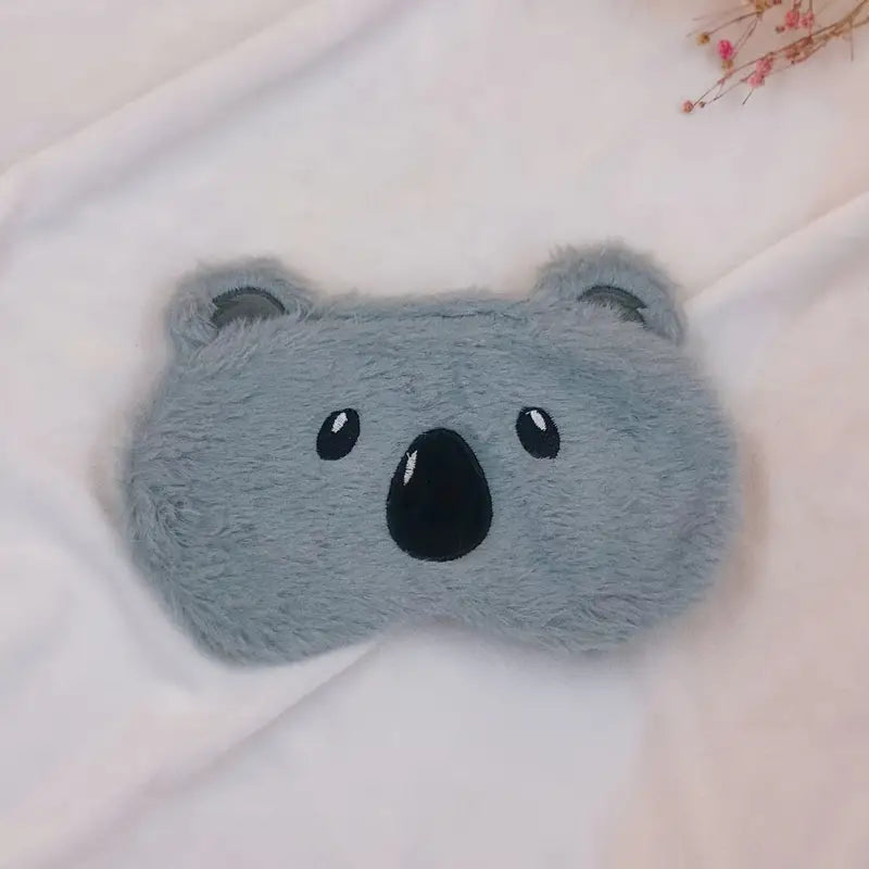 Fluffy Koala sleep mask