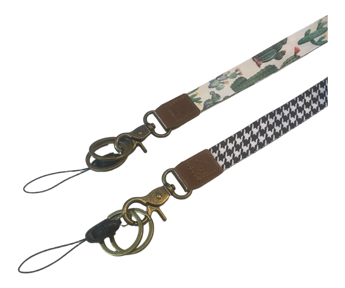 Phone Lanyard Strap (Cactus or Black and White)