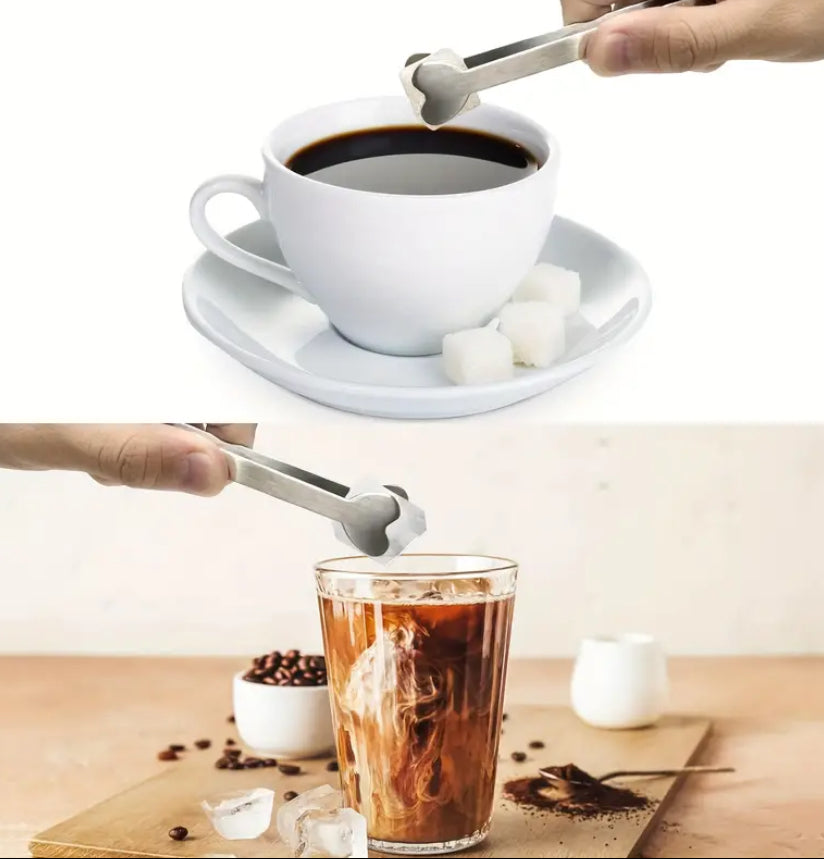 Pince en forme de cœur - Argent