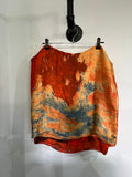 Écharpe longue orange