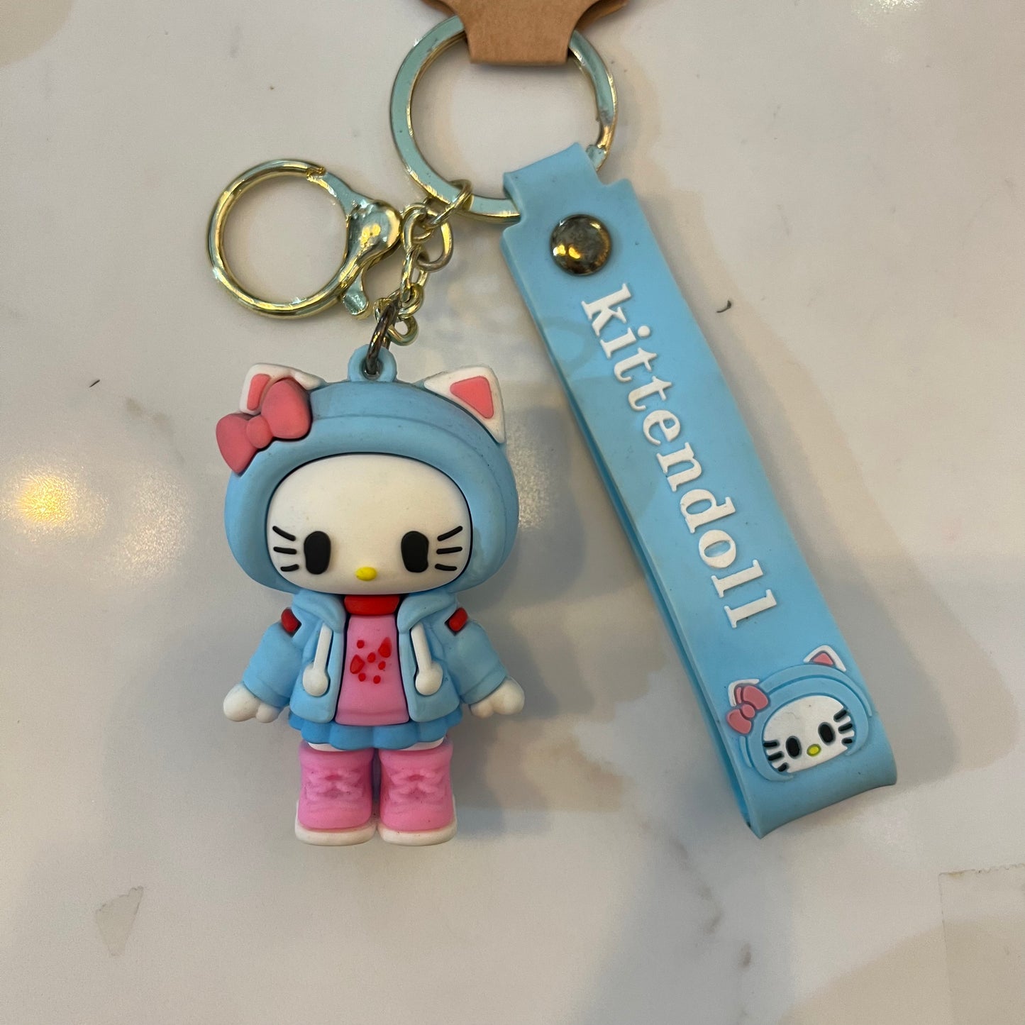 Cartoon Character Keyring (Kittendoll)