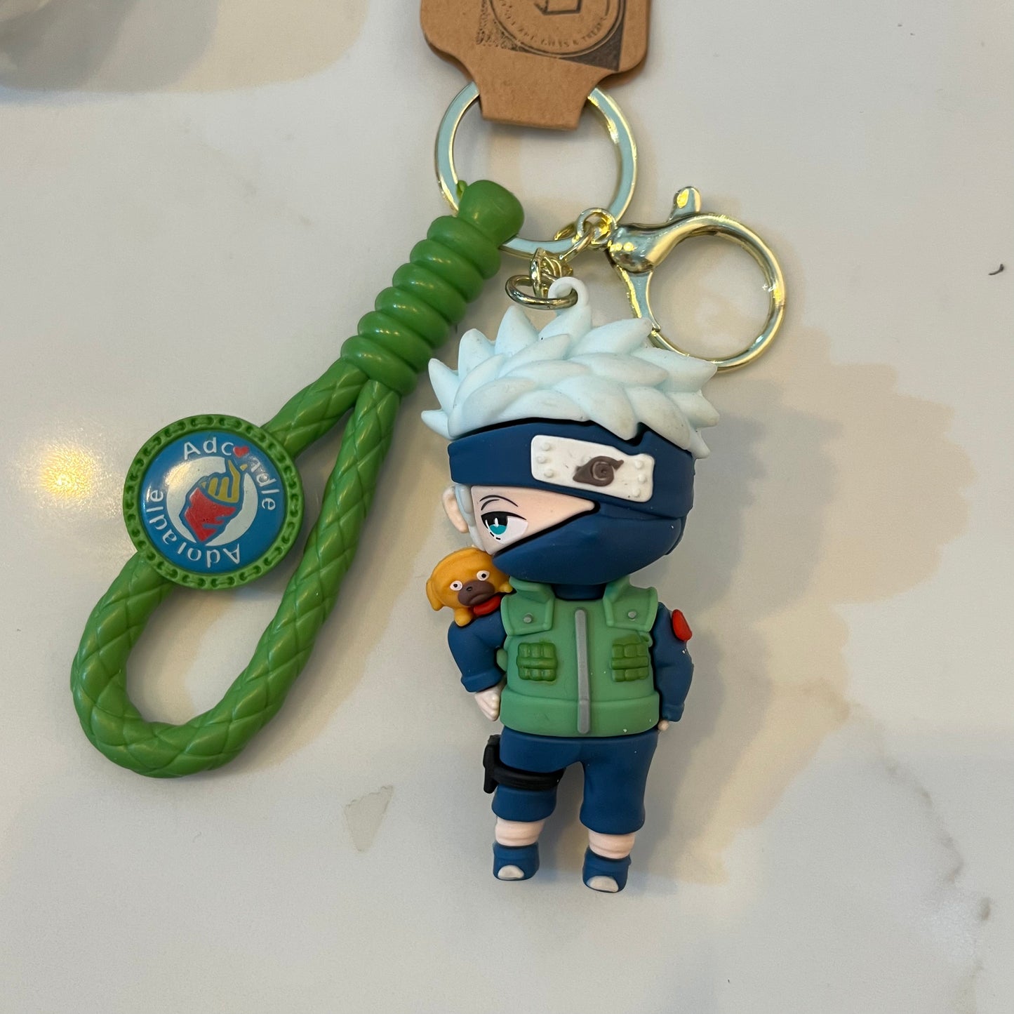 Cartoon Character Keyring (Naruto Boy)