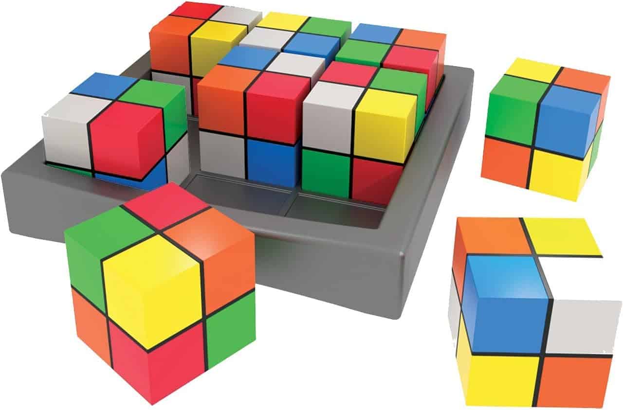 Sudoku avec cubes colorés