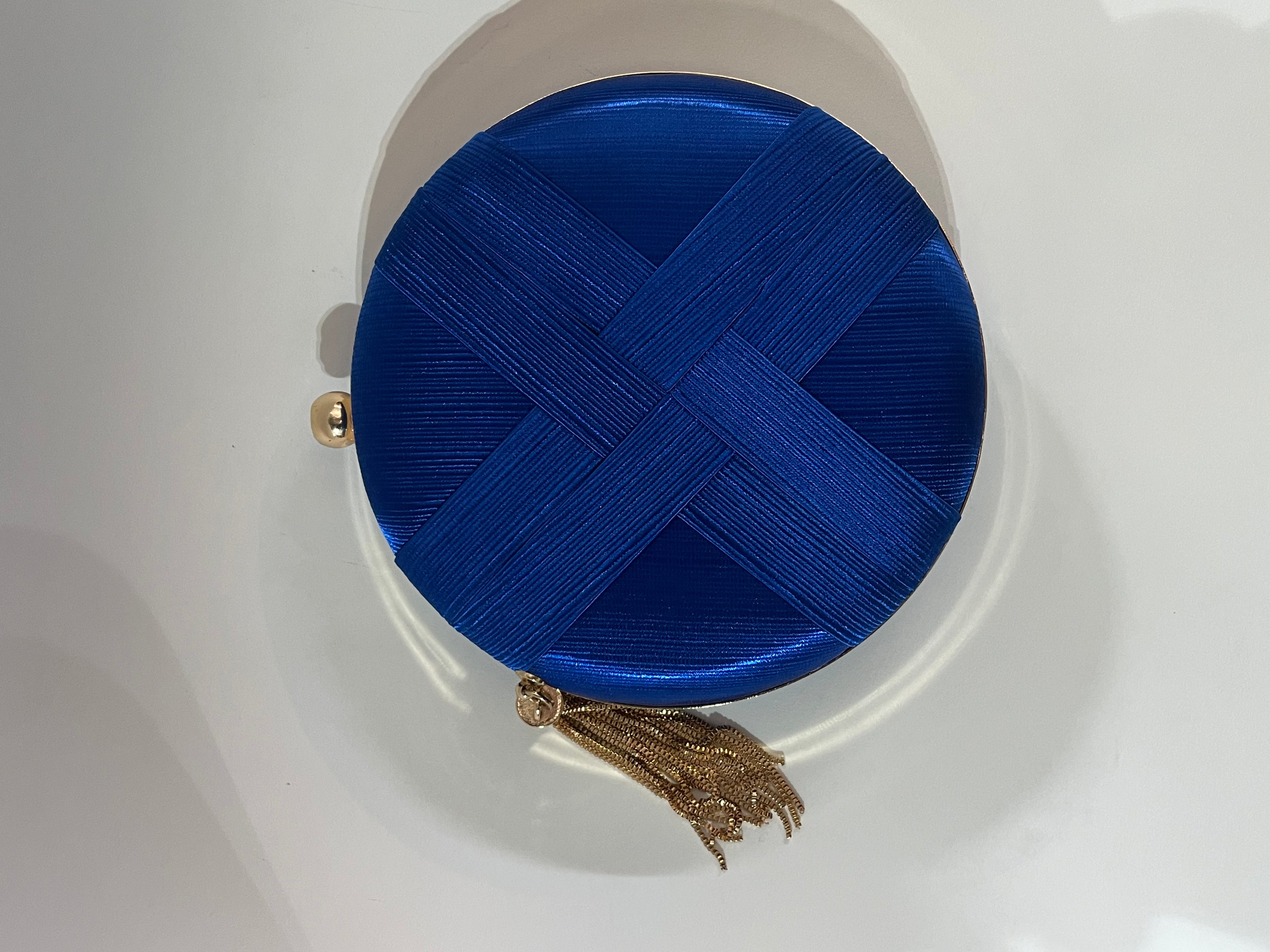 Sac à main pour disque vinyle (bleu)