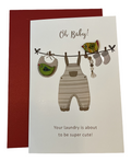 Oh bébé ! - carte de vœux