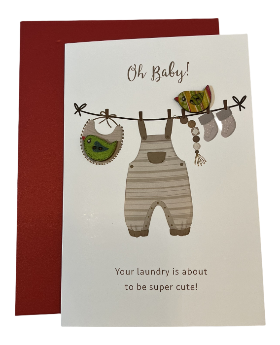 Oh Baby! -greeting card