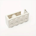 Building block tape dispenser