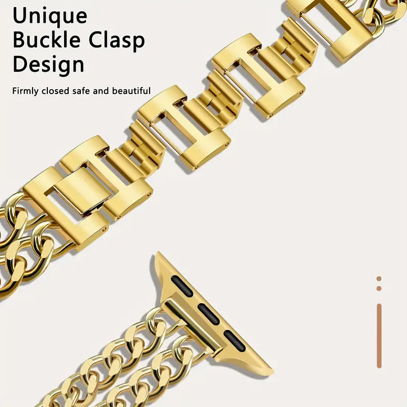 Bracelet double chaîne pour Apple Watch 38 mm