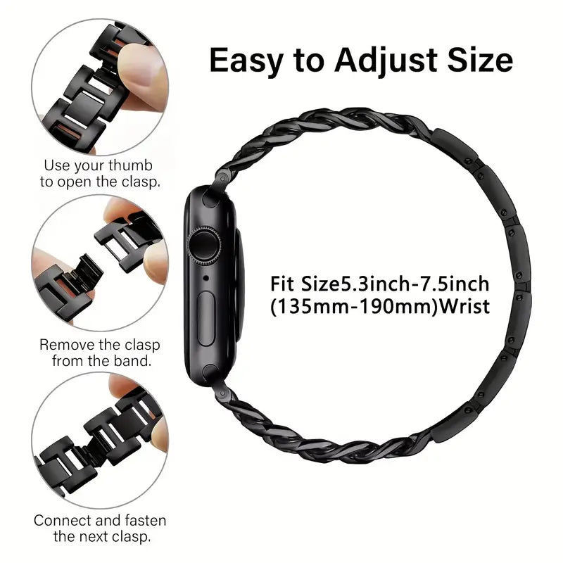 Double Chain Apple Watch Strap 38mm