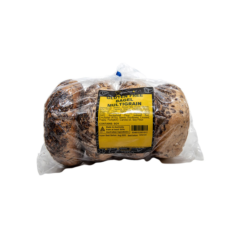 Premium Bagel – Multigrain 4 Pack (Order48 hrs ahead)