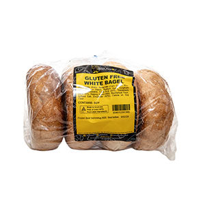 Bagel Premium – Blanc, paquet de 4 (commander 48 heures à l'avance)