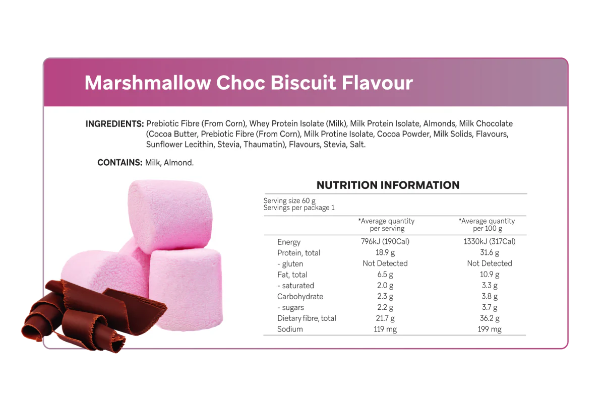 Smart Protein Bar (Marshmallow choc biscuit) 60g