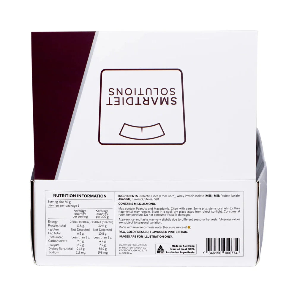 Barre protéinée intelligente (Nougat à la vanille) 60 g