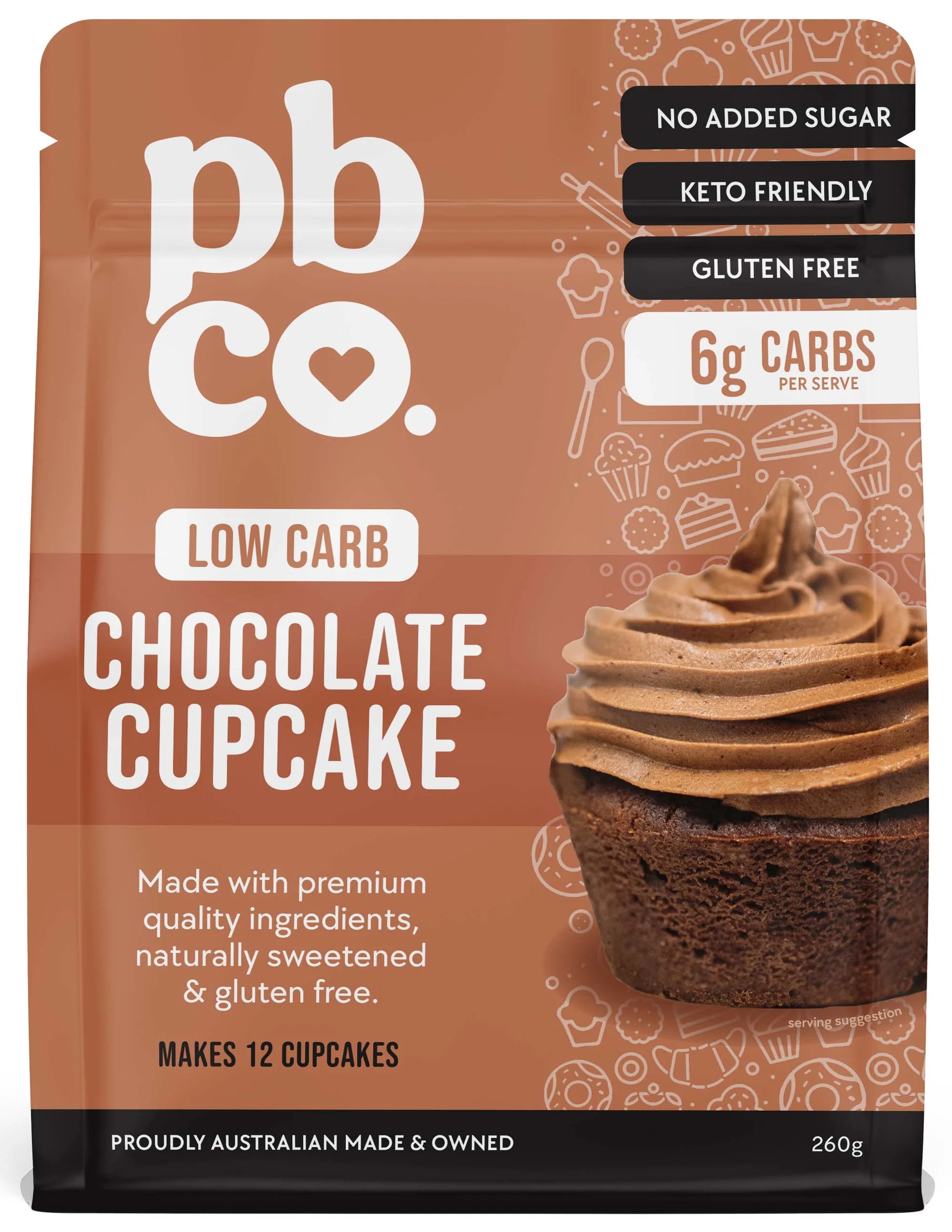 Mélange pour cupcakes au chocolat