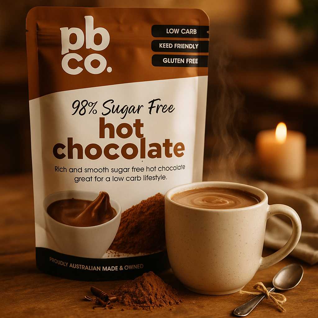 Chocolat chaud sans sucre à 98 % de PB Co.