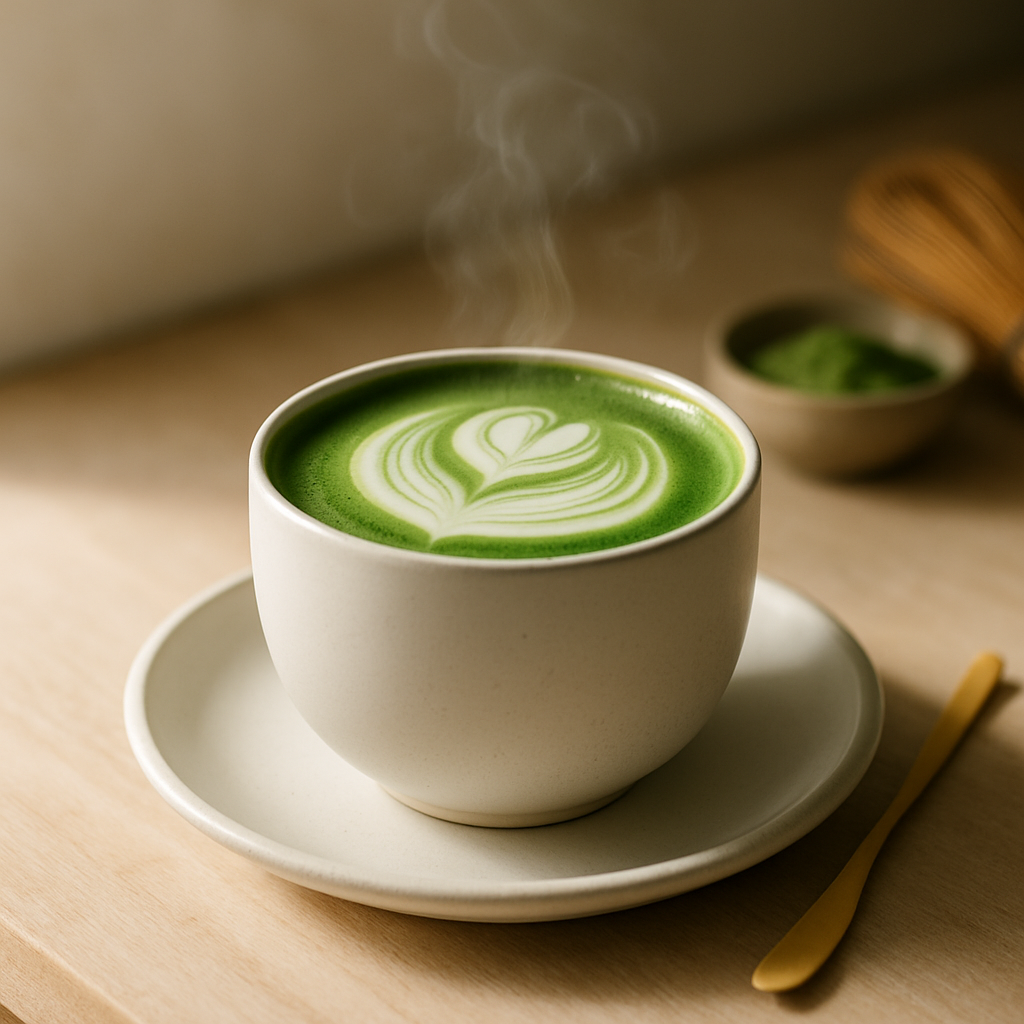 Regular Hot Matcha Latte (in store cafe)
