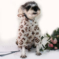 Designer inspired fluffy dog and cat coat