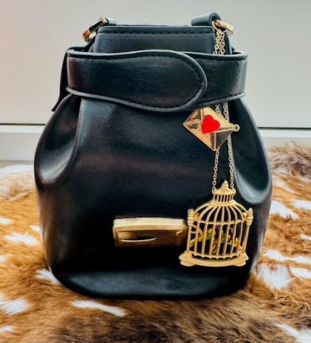 Sac à main seau en cuir