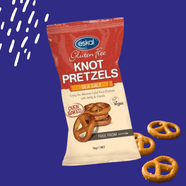 Knot pretzels GF, Vegan