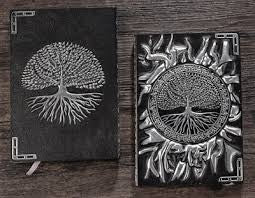 Journal A5 Arbre de vie en relief