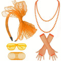 Orange 80’s dress up