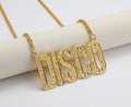 Disco necklace