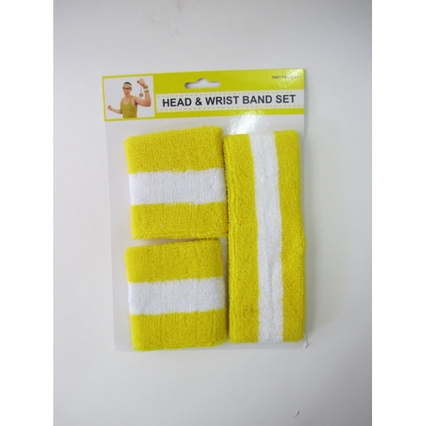 Ensemble bandeau et brassard des années 80