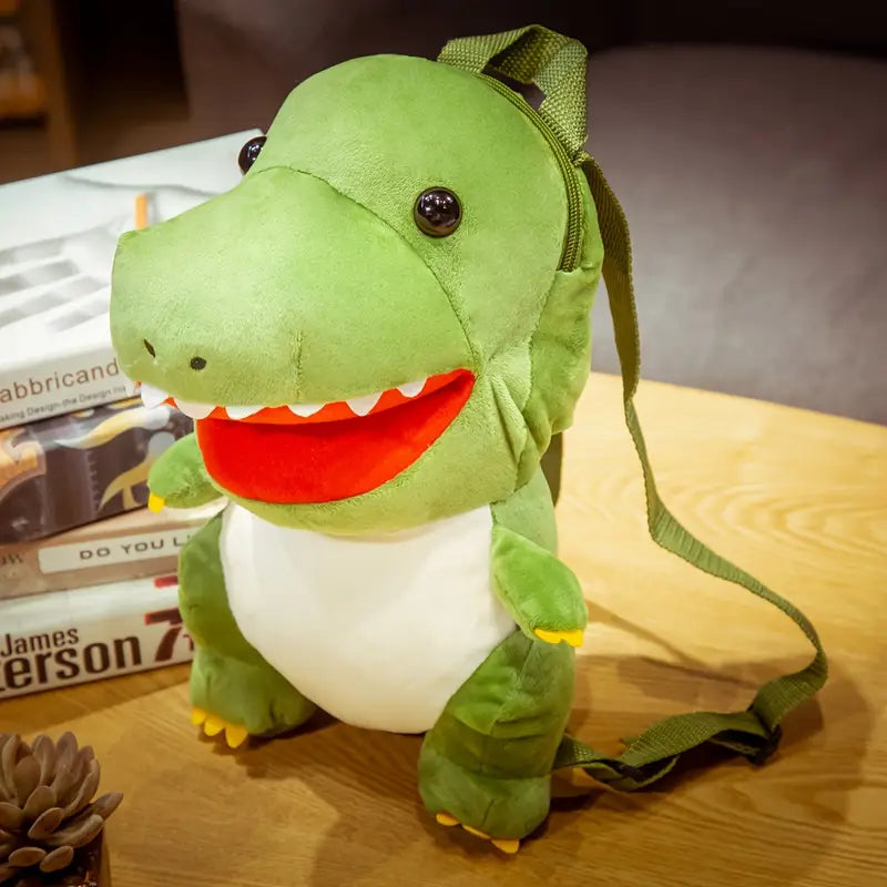 Sac à dos en peluche dinosaure T-Rex