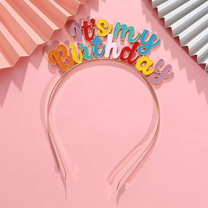 It’s My Birthday headband