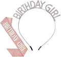 Bandeau et écharpe pour fille d'anniversaire