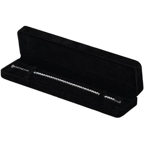 Coffret cadeau en velours noir